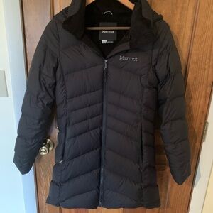 Black Marmot Coat